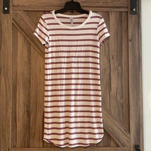 Striped T-shirt Dress